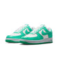 Nike "Air Force 1 Cracked Leather" Mens - Menta / Menta / White