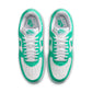Nike "Air Force 1 Cracked Leather" Mens - Menta / Menta / White