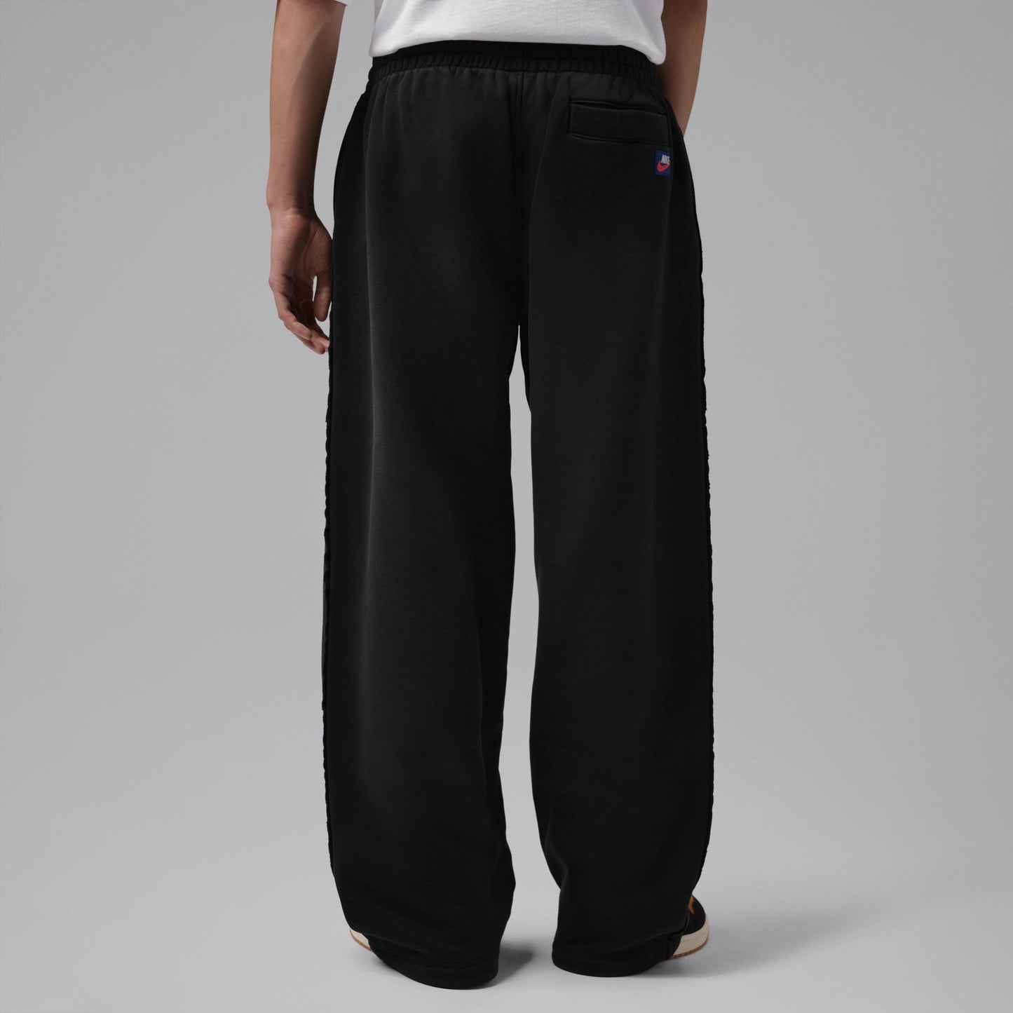 Jordan "Flight Fleece Pant" Mens - Black/University Red