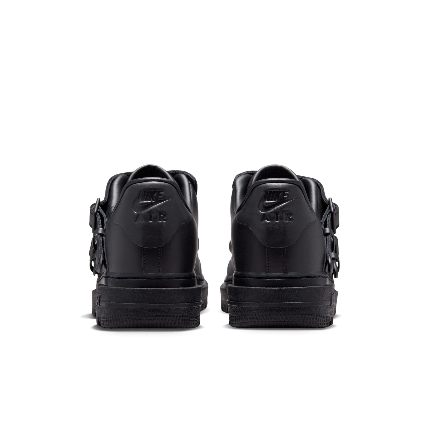 Nike "Air Force 1 LX" Mens - Black / Metallic Silver