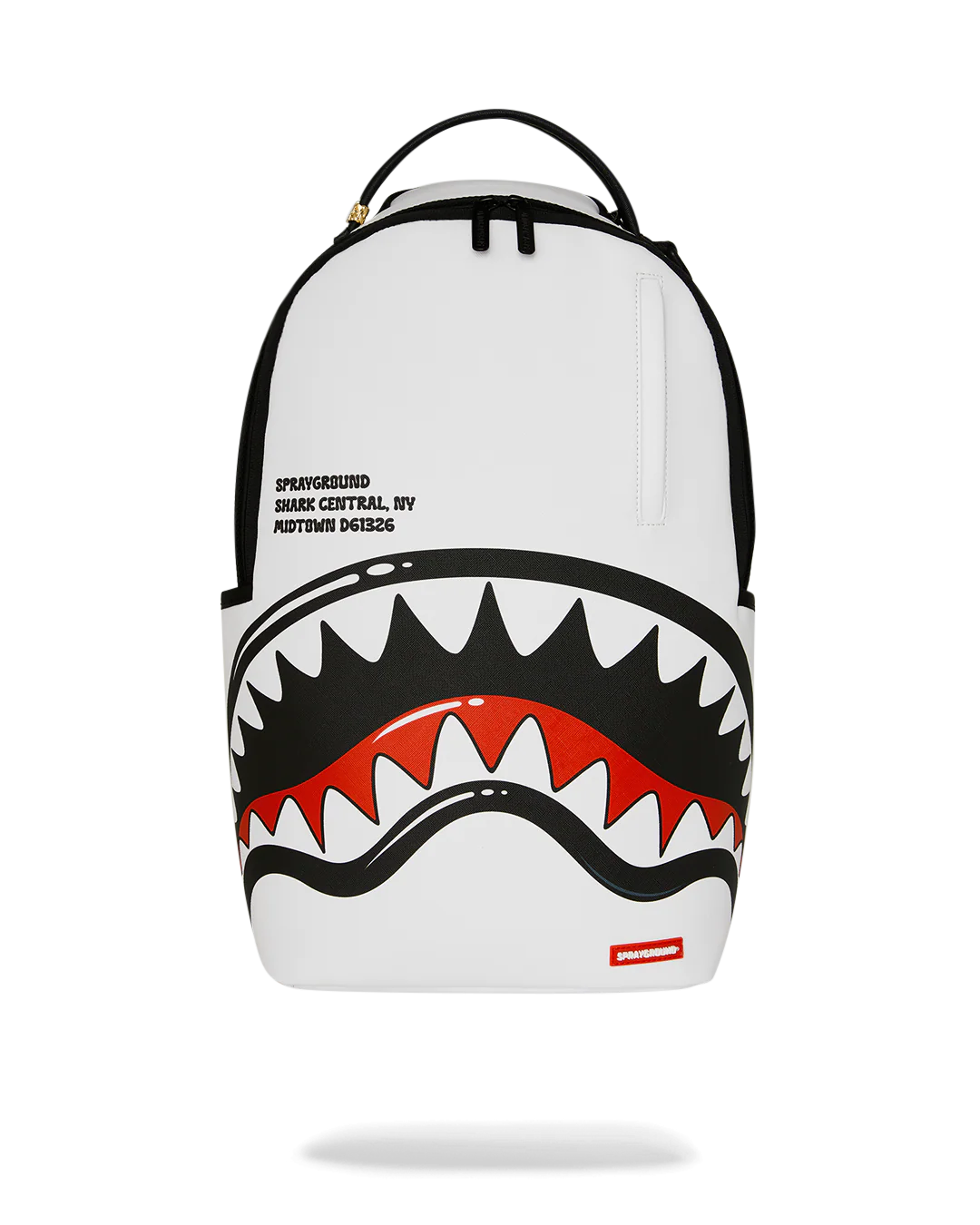 Sprayground "Shark Central Bubble Shark" Backpack - White