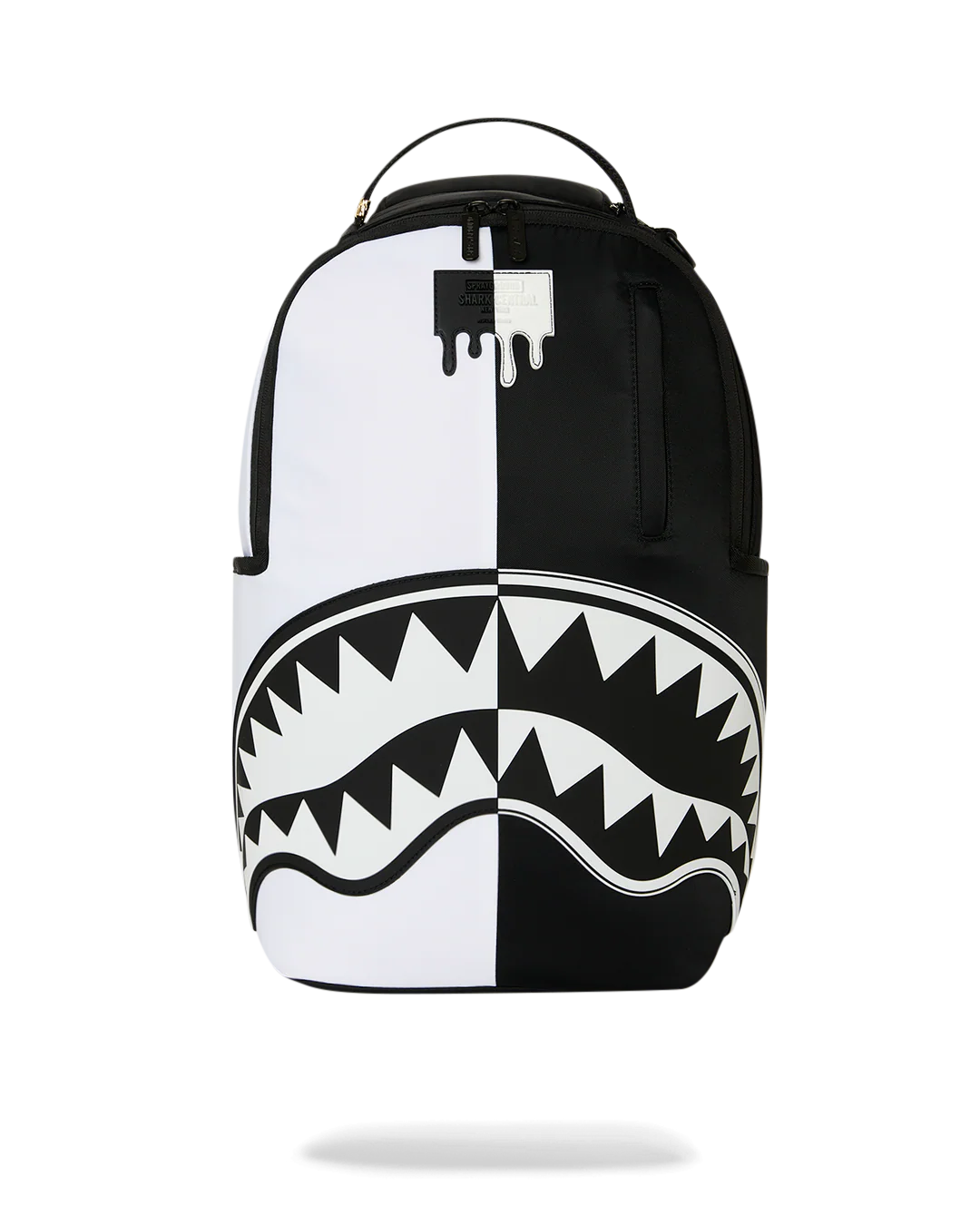 Sprayground "Shark Central 2 Beyond" Backpack - Black / White