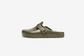 Birkenstock "Boston EVA" Mens - Khaki (Regular Fit)