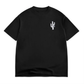 Manor "Manor Classic Embroidered Tee" Kids - Black / White