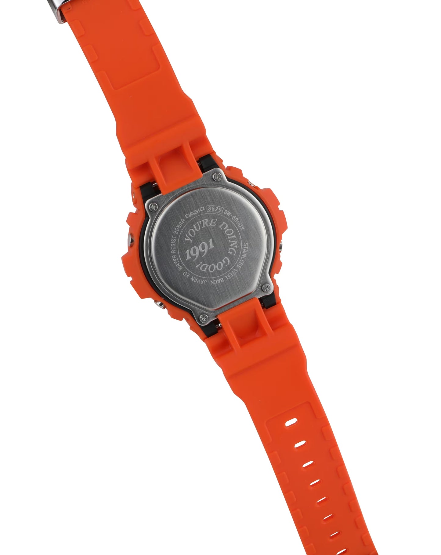Casio "G-Shock DW6900MO26-4" Watch - Orange (Midnight Organic)