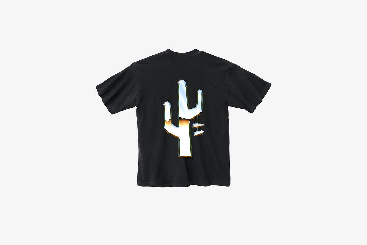 Manor Kids "Chrome Hang Time Kids" T-Shirt - Black / Chrome