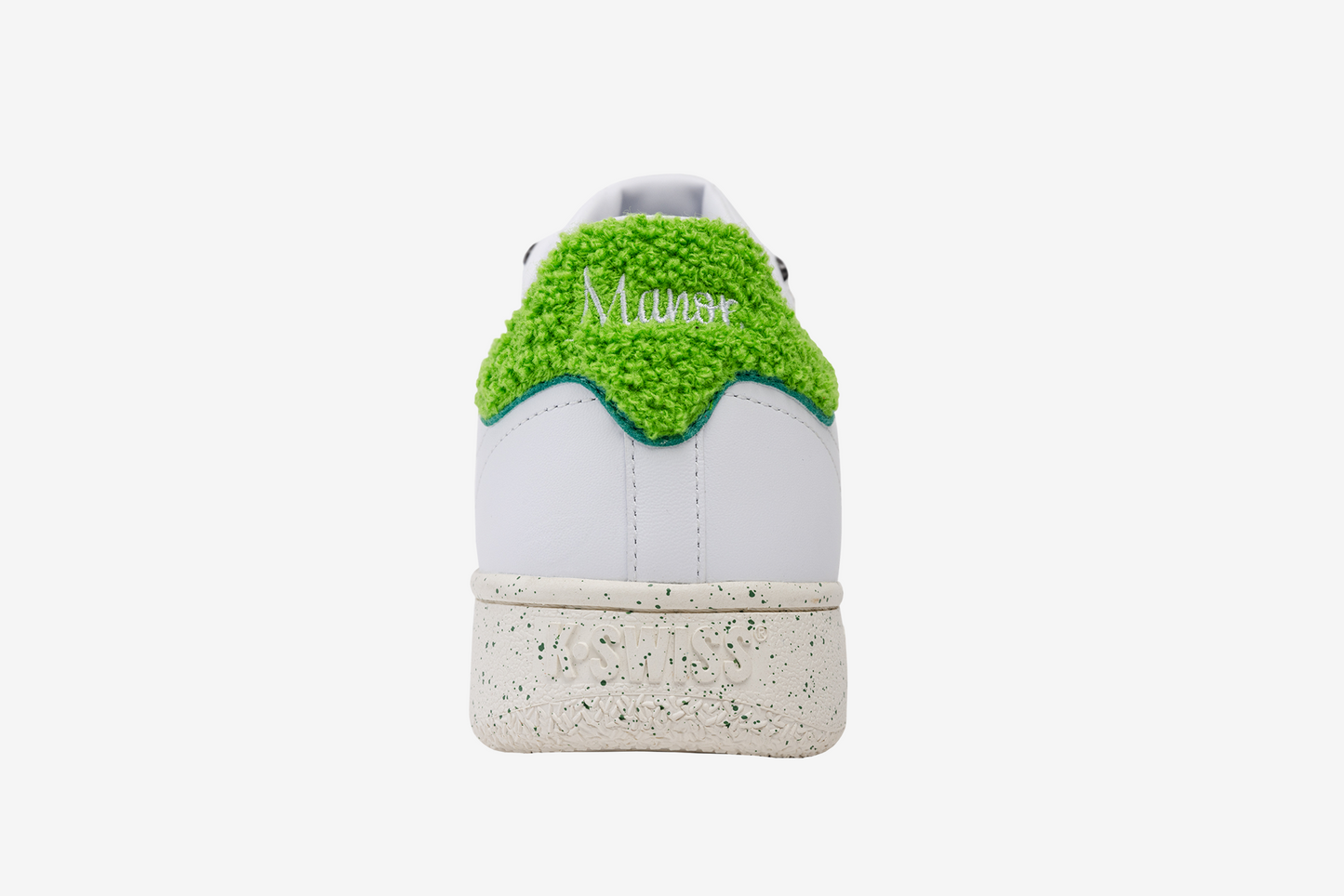 K-Swiss "Classic VN x Manor" Mens - White / Egret / Grass Green / Jasmine