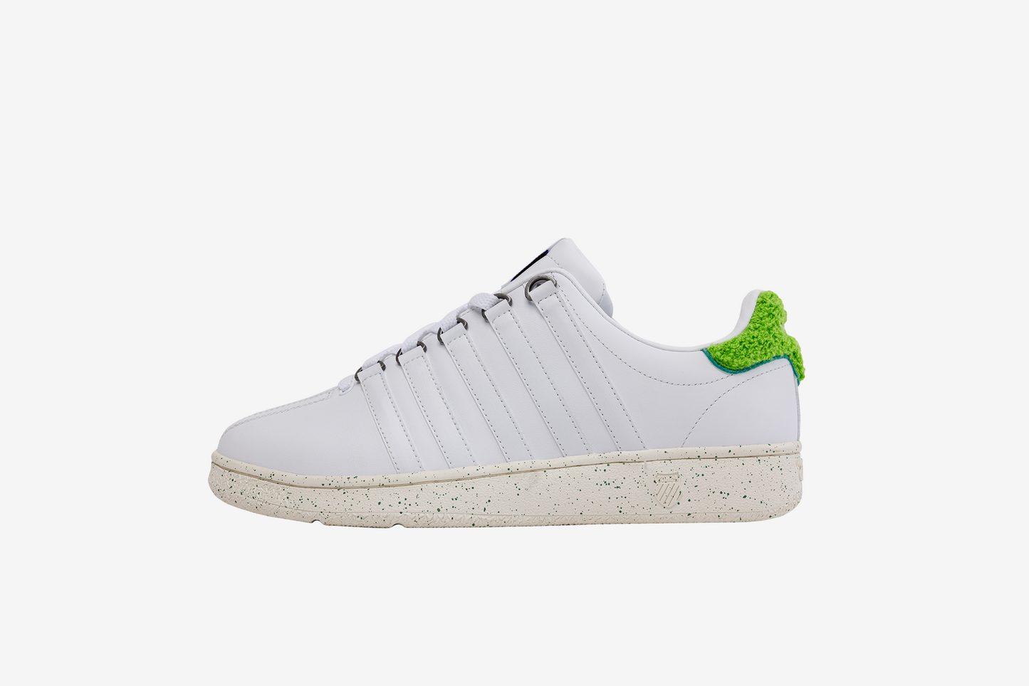 K-Swiss "Classic VN x Manor" Mens - White / Egret / Grass Green / Jasmine