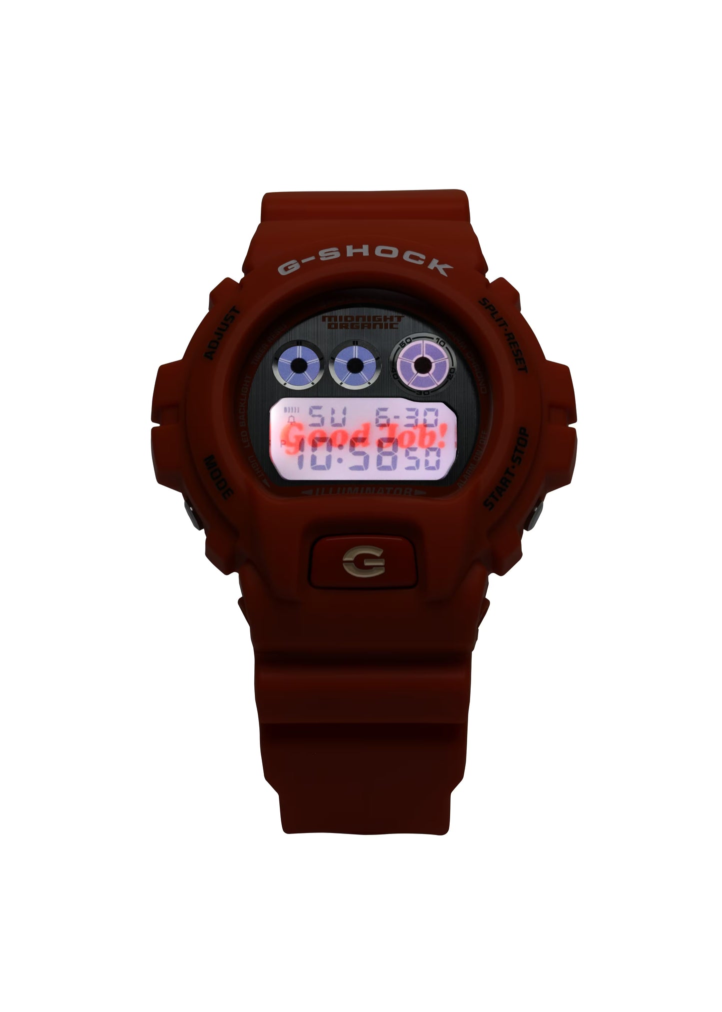 Casio "G-Shock DW6900MO26-4" Watch - Orange (Midnight Organic)