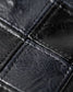 Devereux "Checkered Shoe Bag" - Black