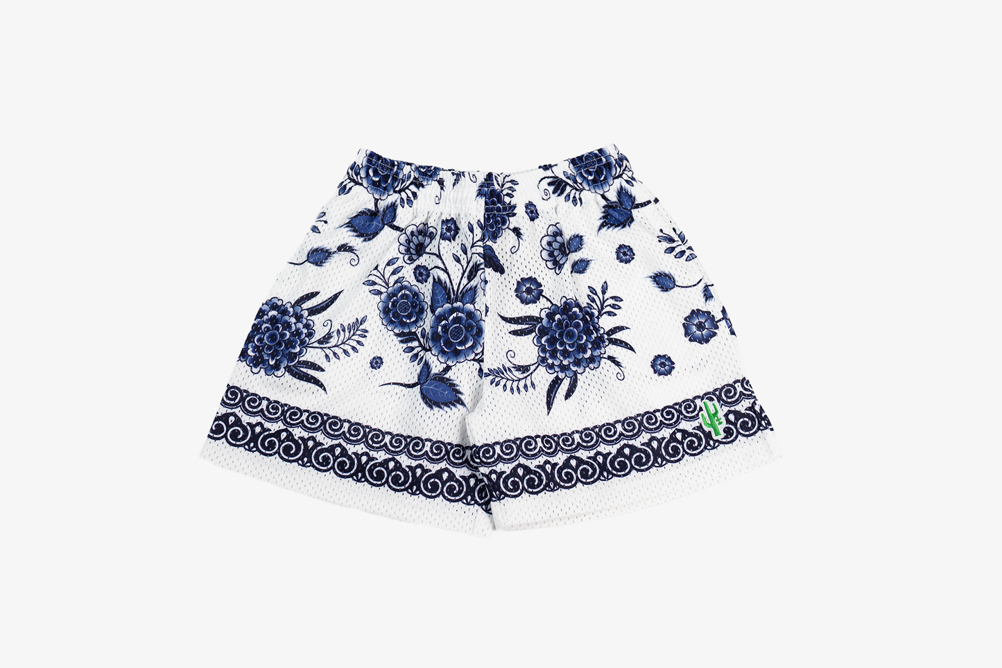 Manor "Santorini Mesh Short " Mens - White / Blue