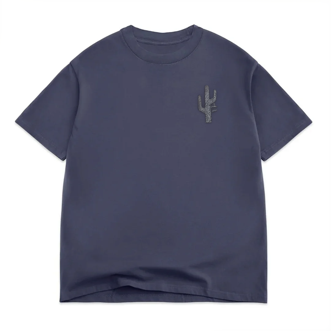 Manor "Manor Classic Embroidered Tee" Kids - Vintage Navy