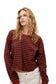 Daydreamer "Stripe Meet & Greet Long Sleeve" Womens - Canyon Stripe