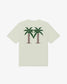 Malbon "Bermuda Palms Tee" Mens - Green Tint