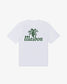 Malbon "Bermuda Playa Tee" Mens - Bright White