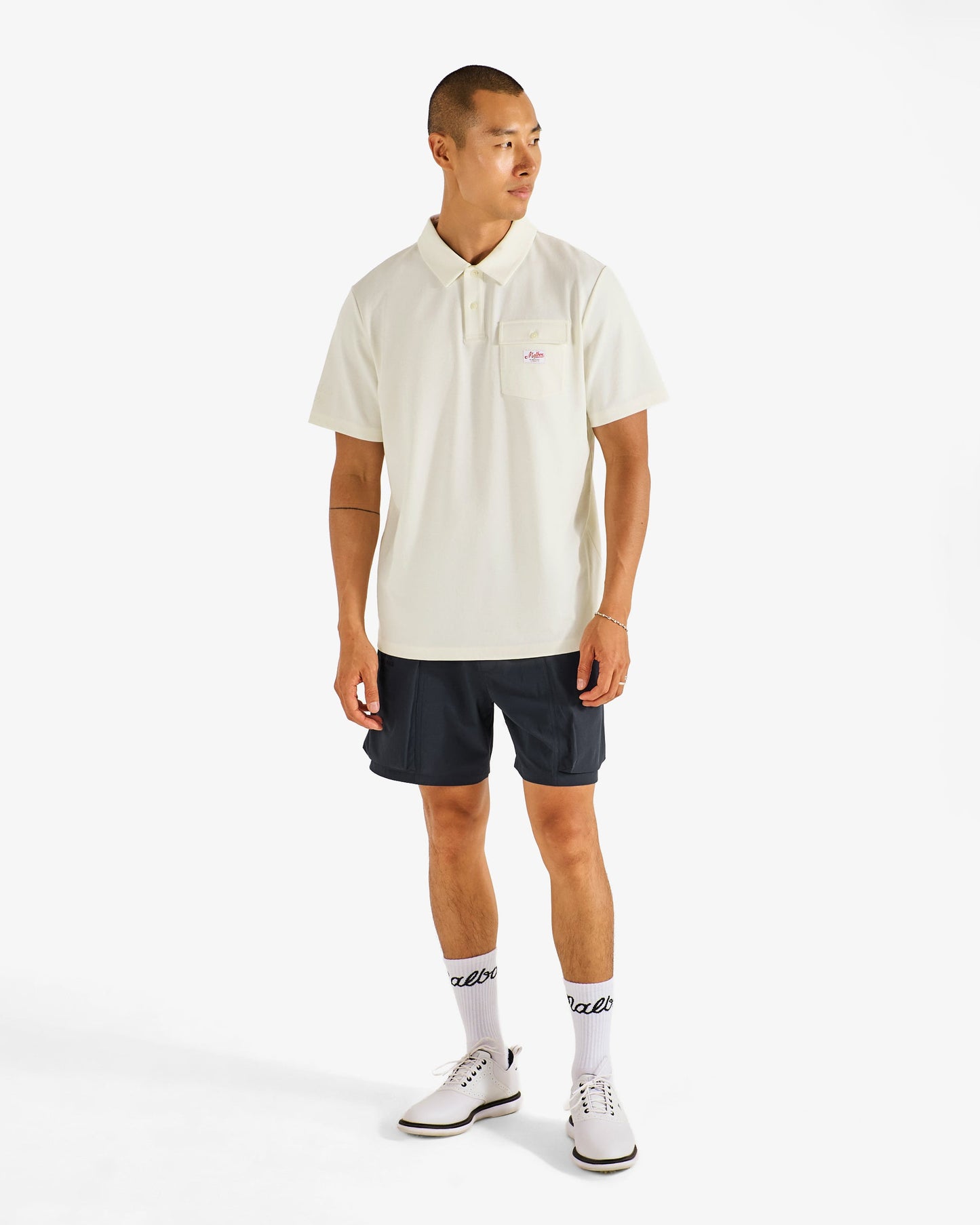 Malbon "Division Short" Mens - Blueberry