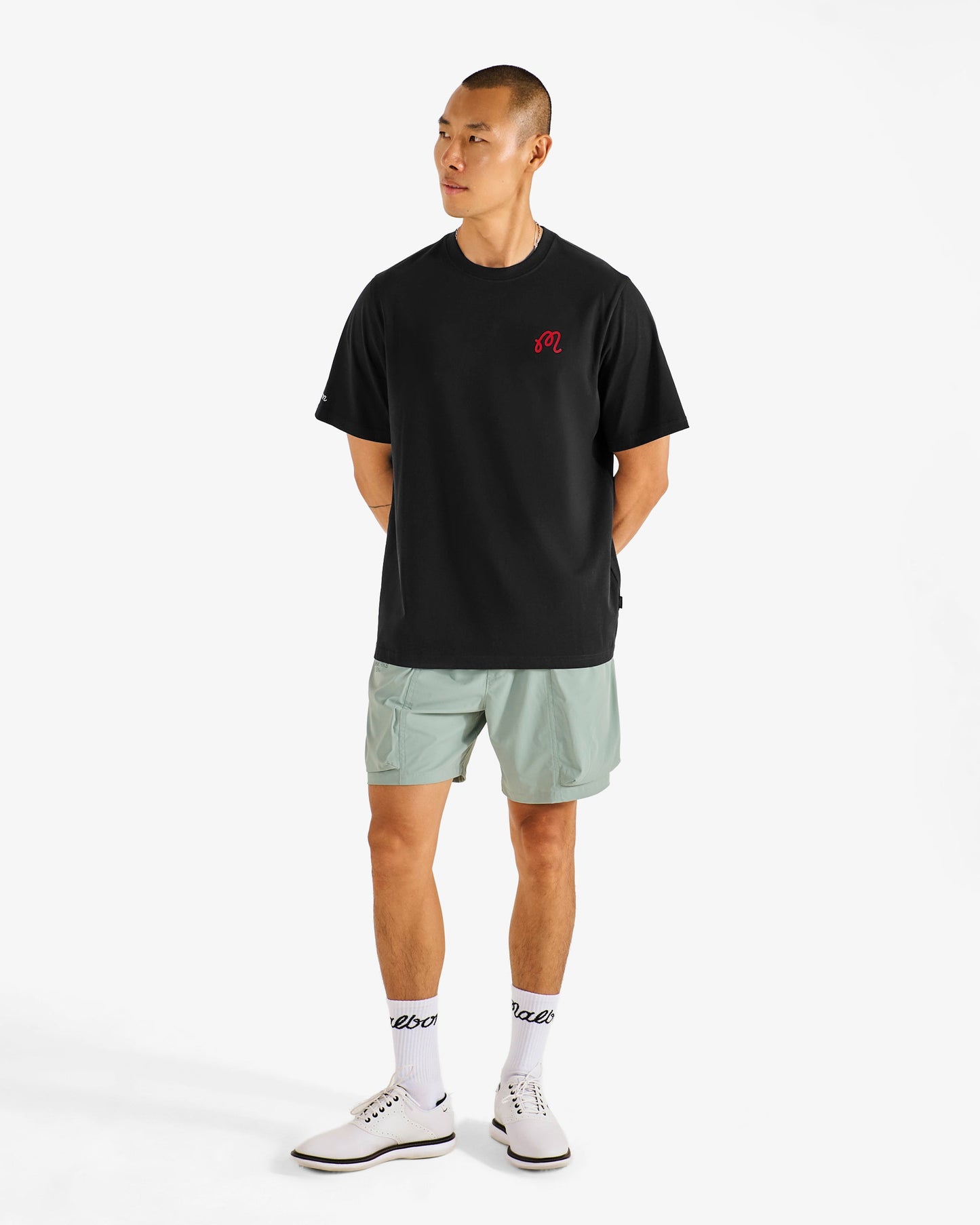 Malbon "Division Short" Mens - Lily Pad
