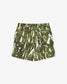 Malbon "Scooter Inkwash Short" Mens - Olive Inkwash