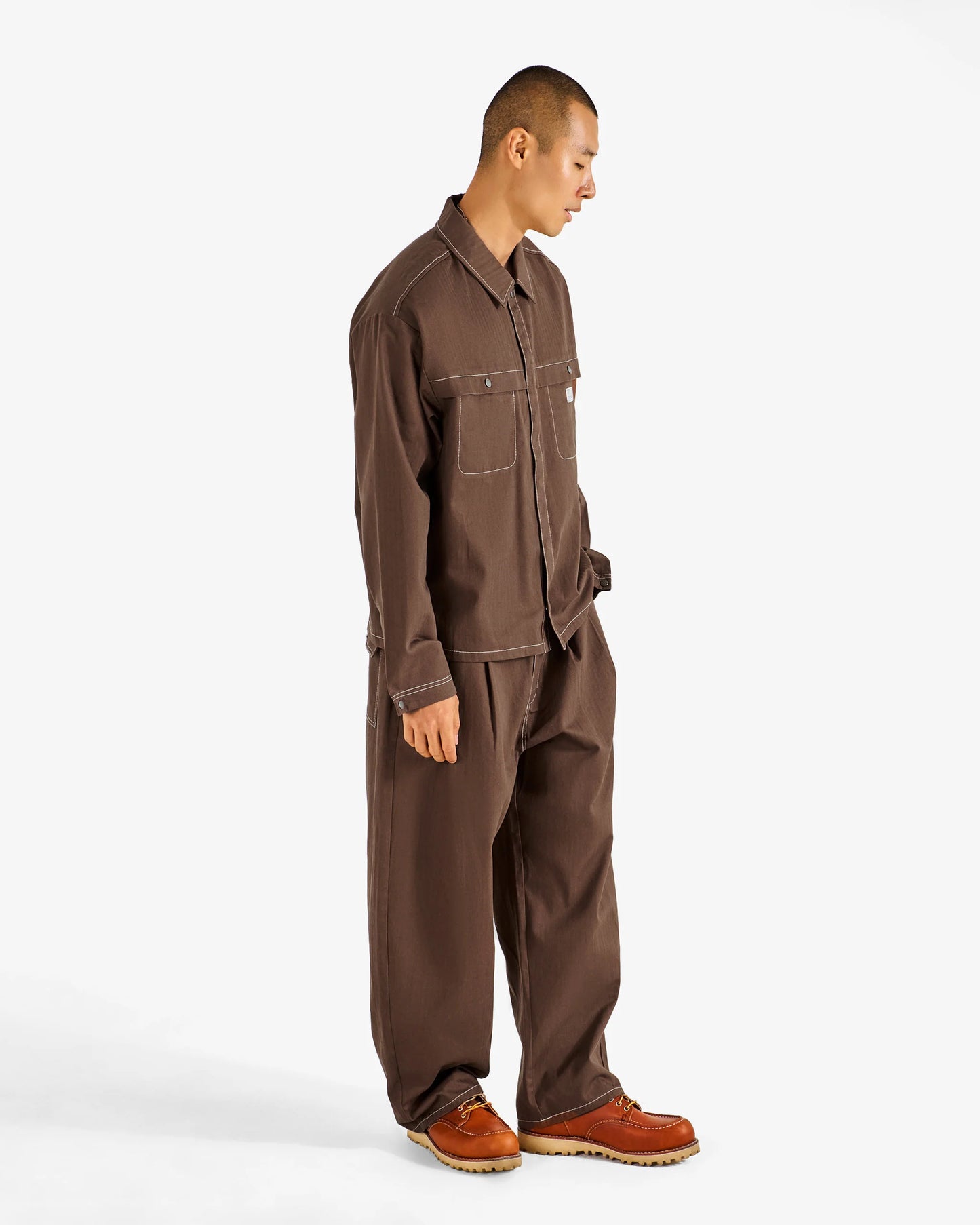 Malbon "Station Pant" Mens - Carafe