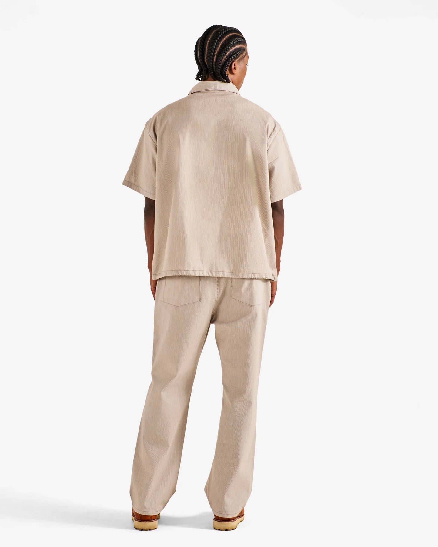 Malbon "Hickory WindShirt" Mens - Hickory Brown Shirt