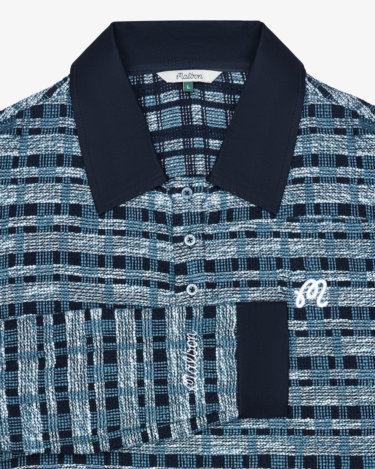 Malbon "Wabi Polo" Mens - Navy