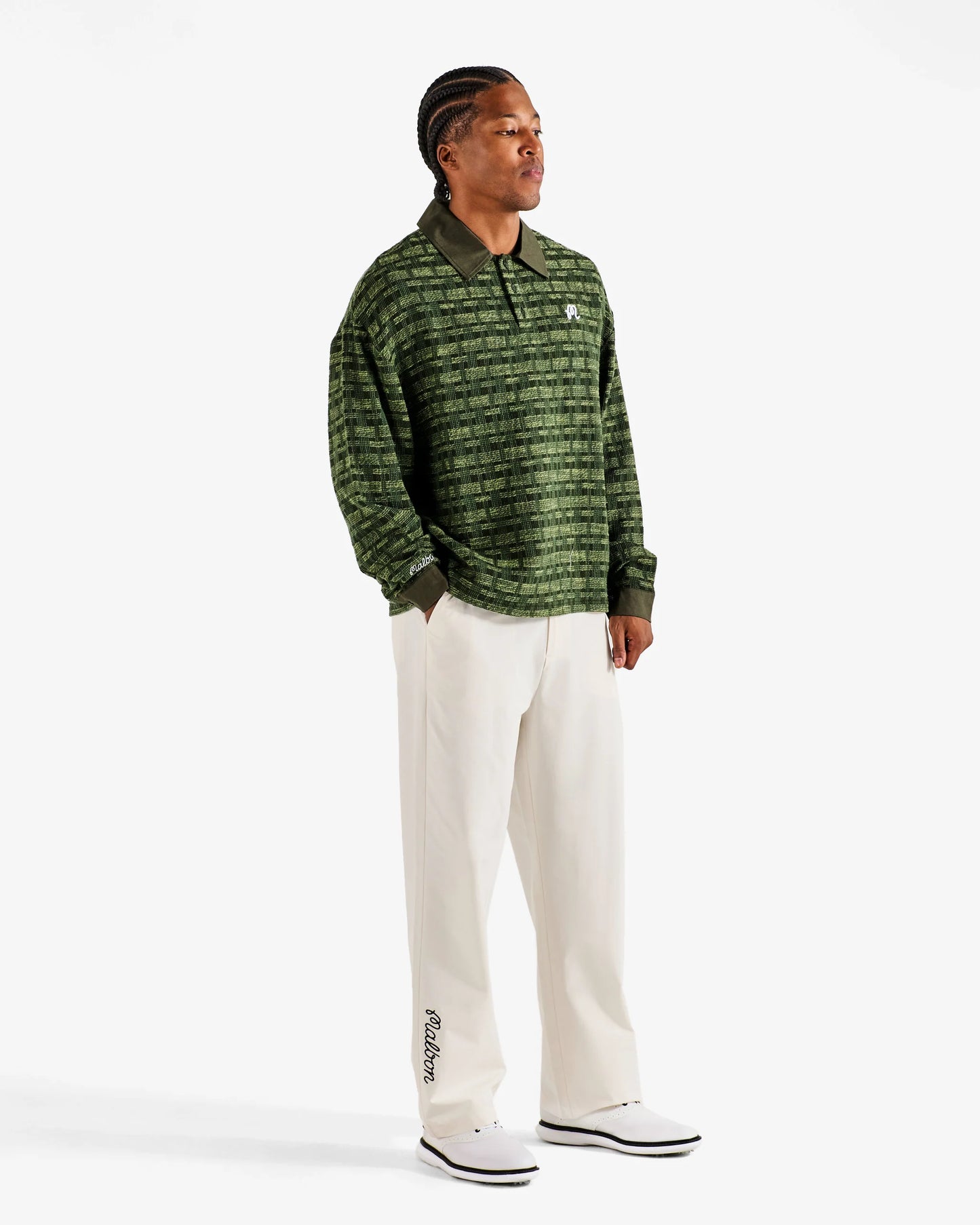 Malbon "Wabi Polo" Mens - Olive