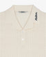 Malbon "Resort Crochet Polo" Mens - Ivory