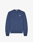 Malbon "M Script Sweater" Mens - Navy