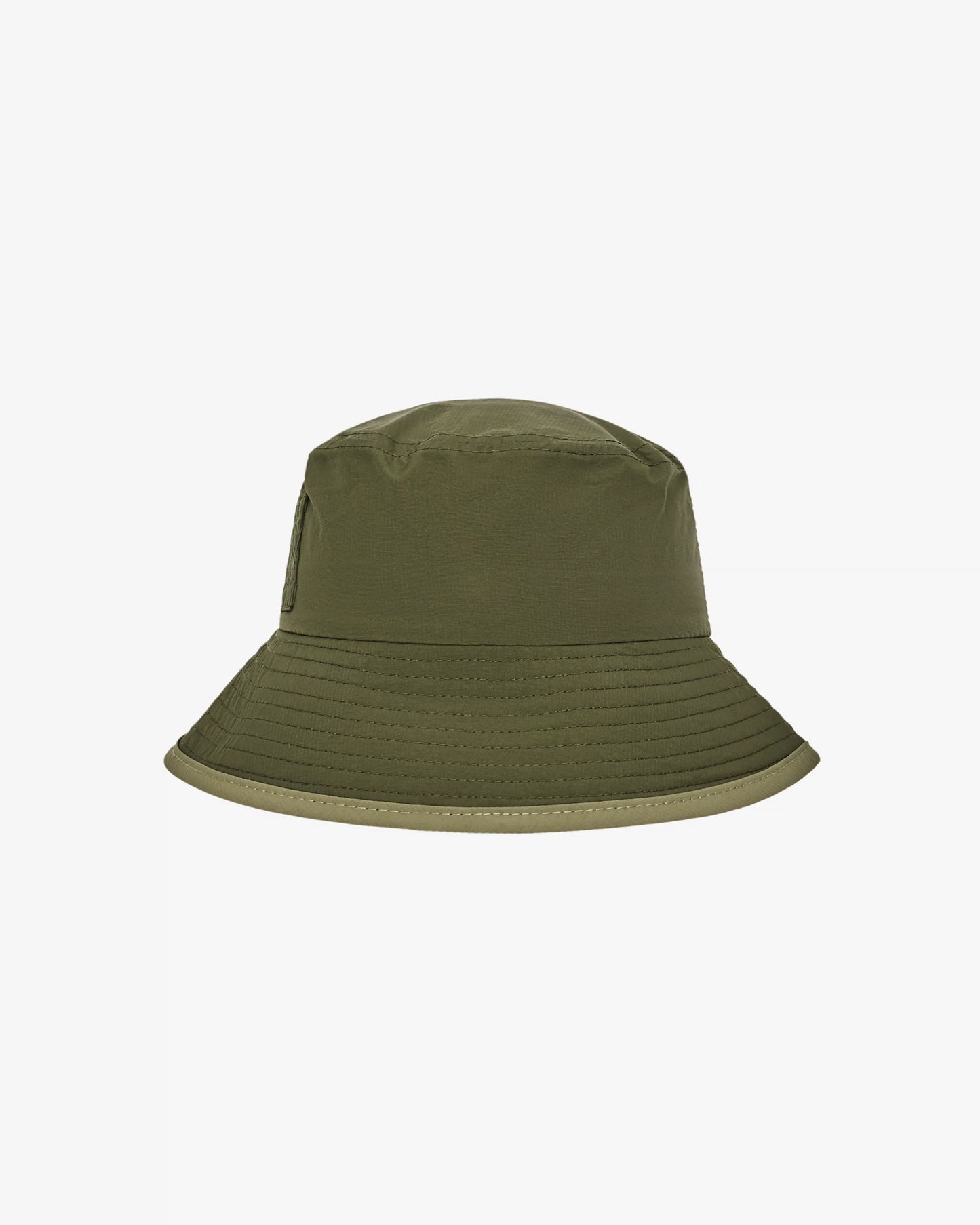 Malbon "RIPSTOP Bucket Hat" Mens - Dark Olive