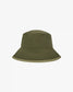 Malbon "RIPSTOP Bucket Hat" Mens - Dark Olive