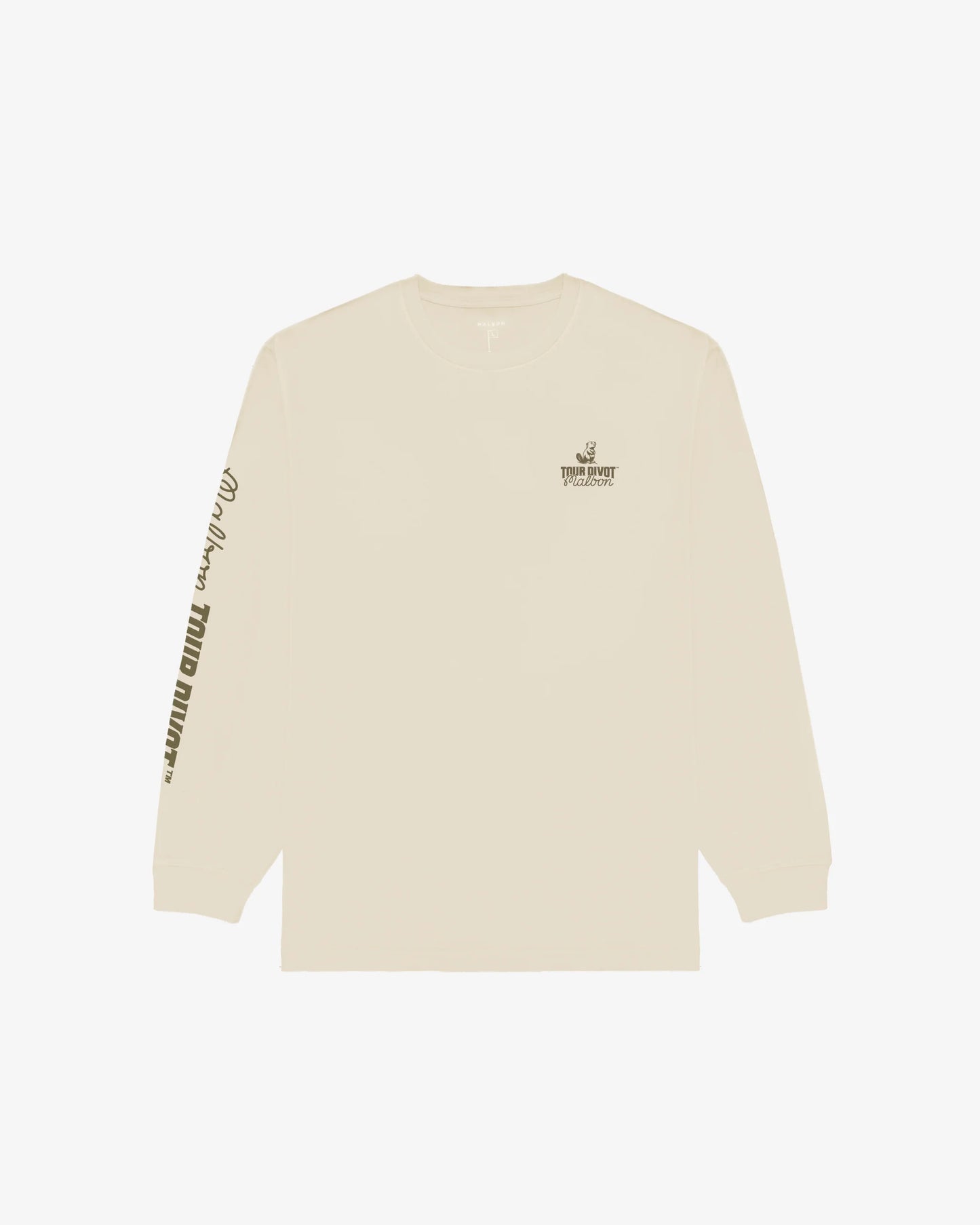 Malbon "Gorse Tour Divot Camo L/S Tee" Mens - Clay