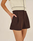 Malbon "Solene Short " Womens - Brown
