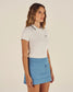 Malbon "Gisela Skirt" Womens - Blue Shadow