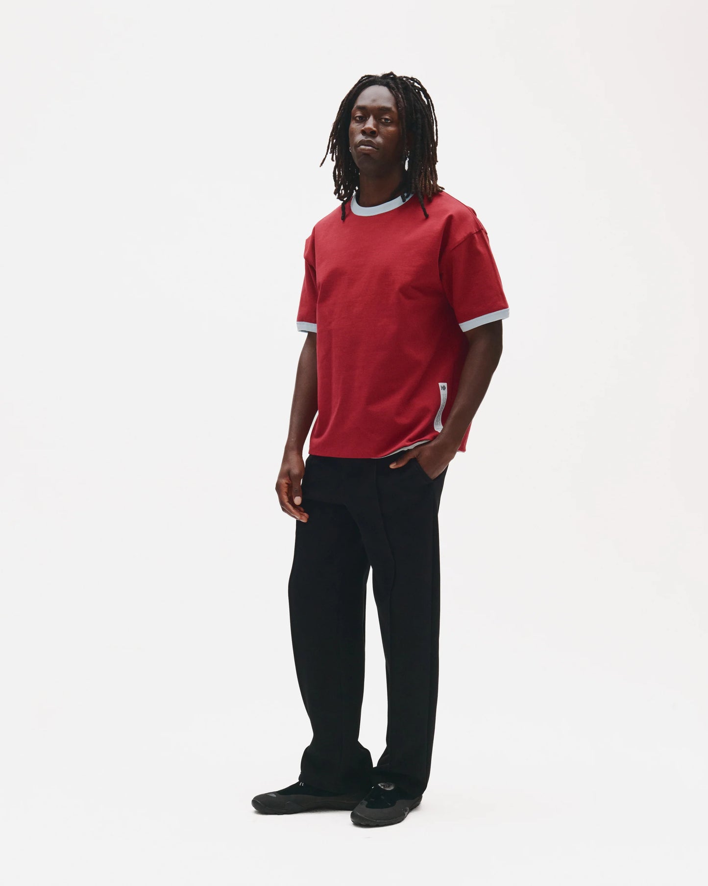 Metalwood "Dual Face T-Shirt" Mens - Berry