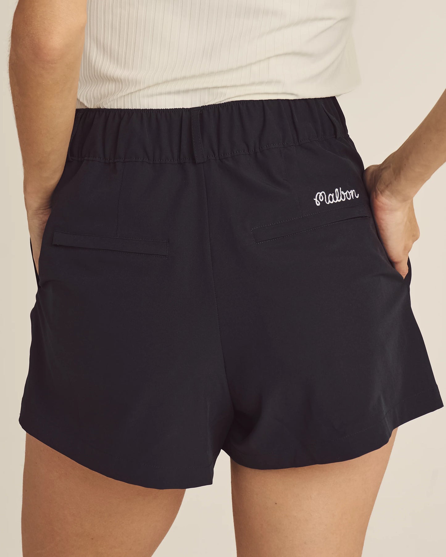 Malbon "Solene Short " Womens - Black