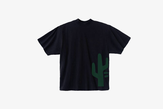 Manor "Trademark" T-Shirt Mens - Dark Navy / Lawn Green
