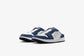 Air Jordan "Mule Golf" M - Navy / White / Metallic Silver