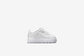 Nike Kids "Force 1 Low Easyon" TD - White/ White / White