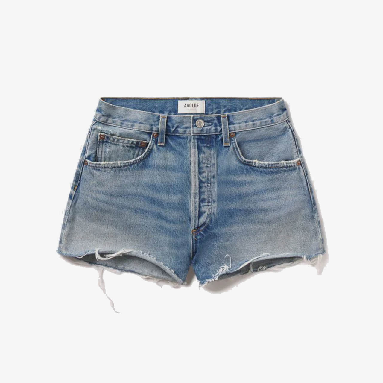 AGOLDE "Ridley High-Rise Short" Womens - Chant
