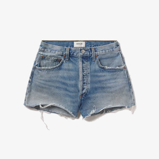 AGOLDE "Ridley High-Rise Short" Womens - Chant