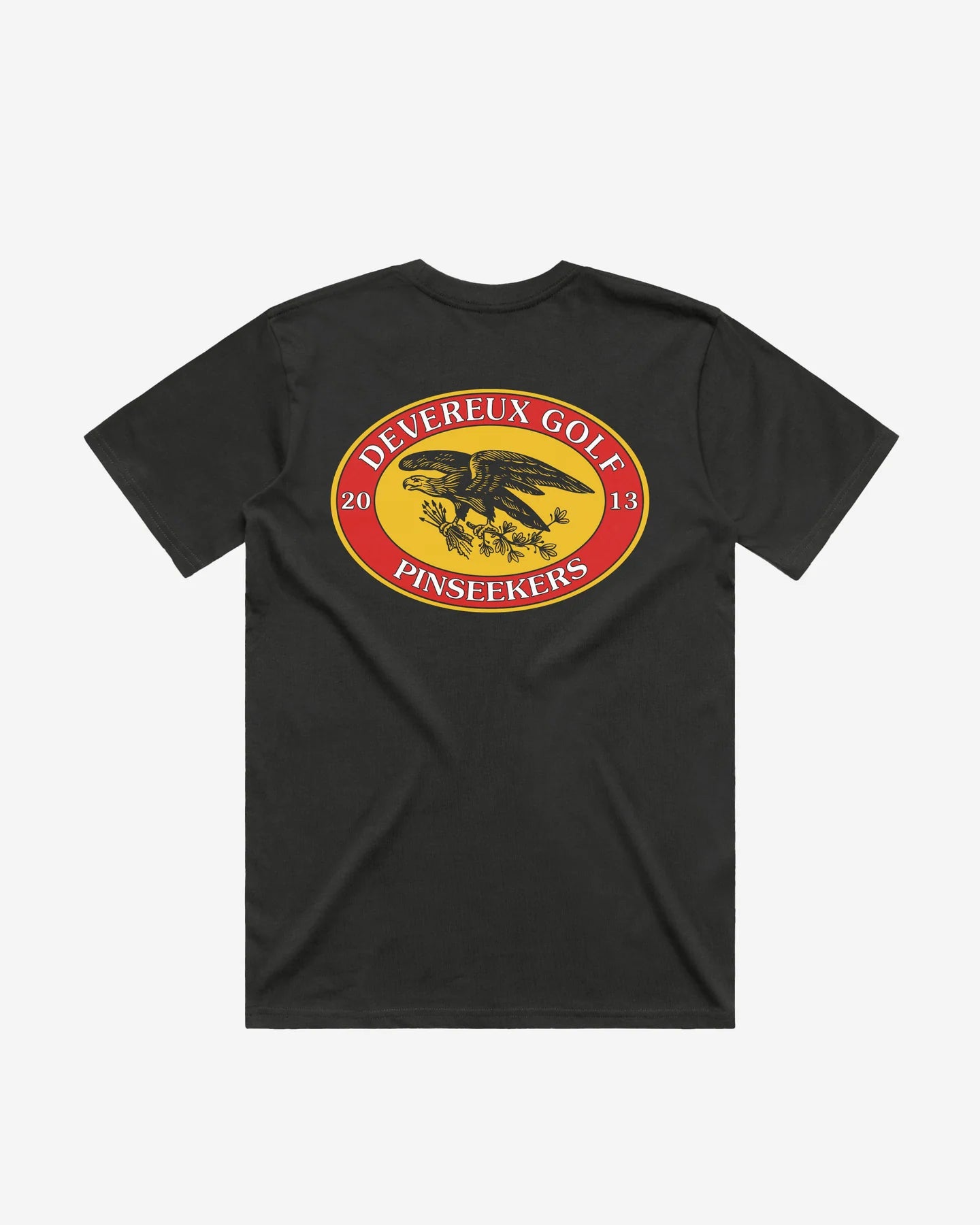 Devereux Golf "Pinseekers Tee" Mens - Faded Black