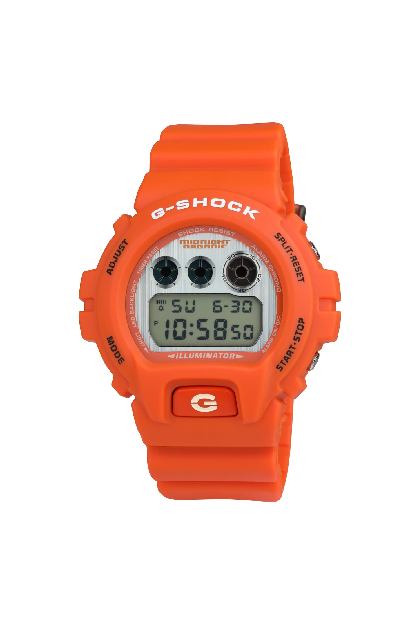 Casio "G-Shock DW6900MO26-4" Watch - Orange (Midnight Organic)