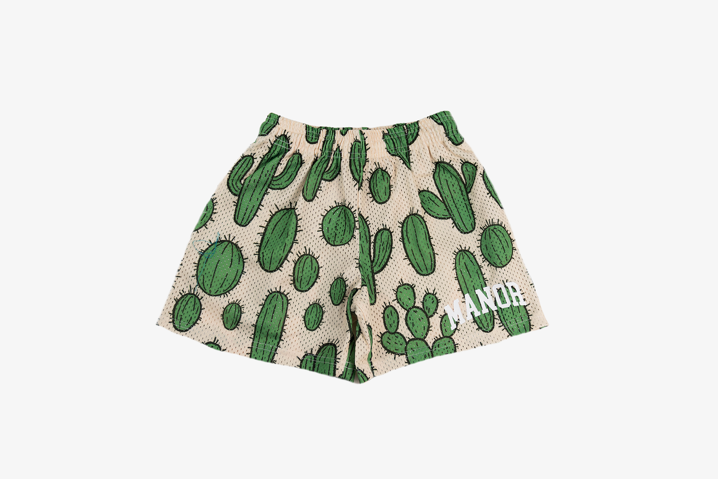 Manor "Succulent Mesh Short " Mens - Desert Sand / Cactus Green