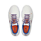 On "The Roger Clubhouse Varsity" Mens - White / Indigo