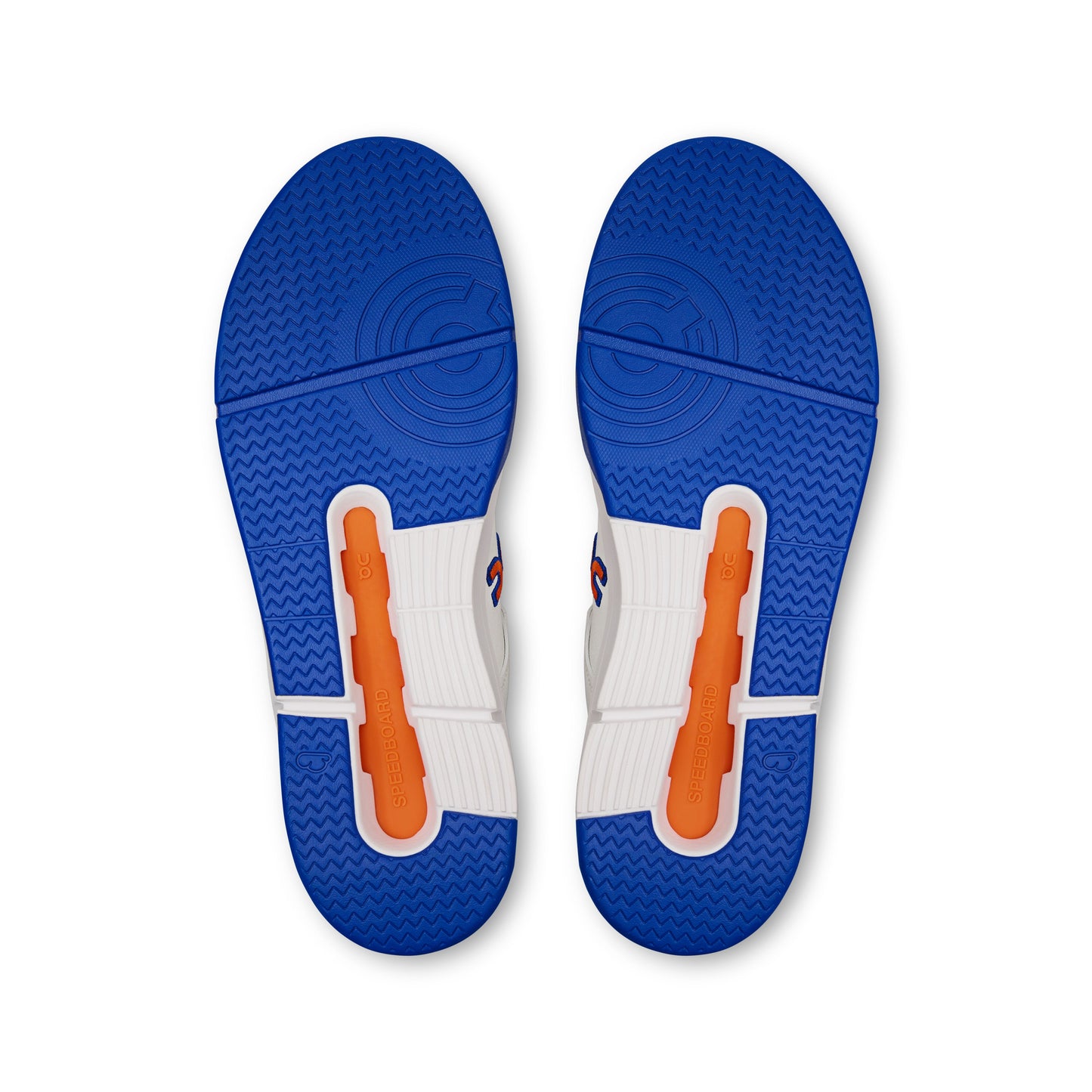 On "The Roger Clubhouse Varsity" Mens - White / Indigo