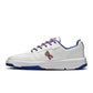 On "The Roger Clubhouse Varsity" Mens - White / Indigo