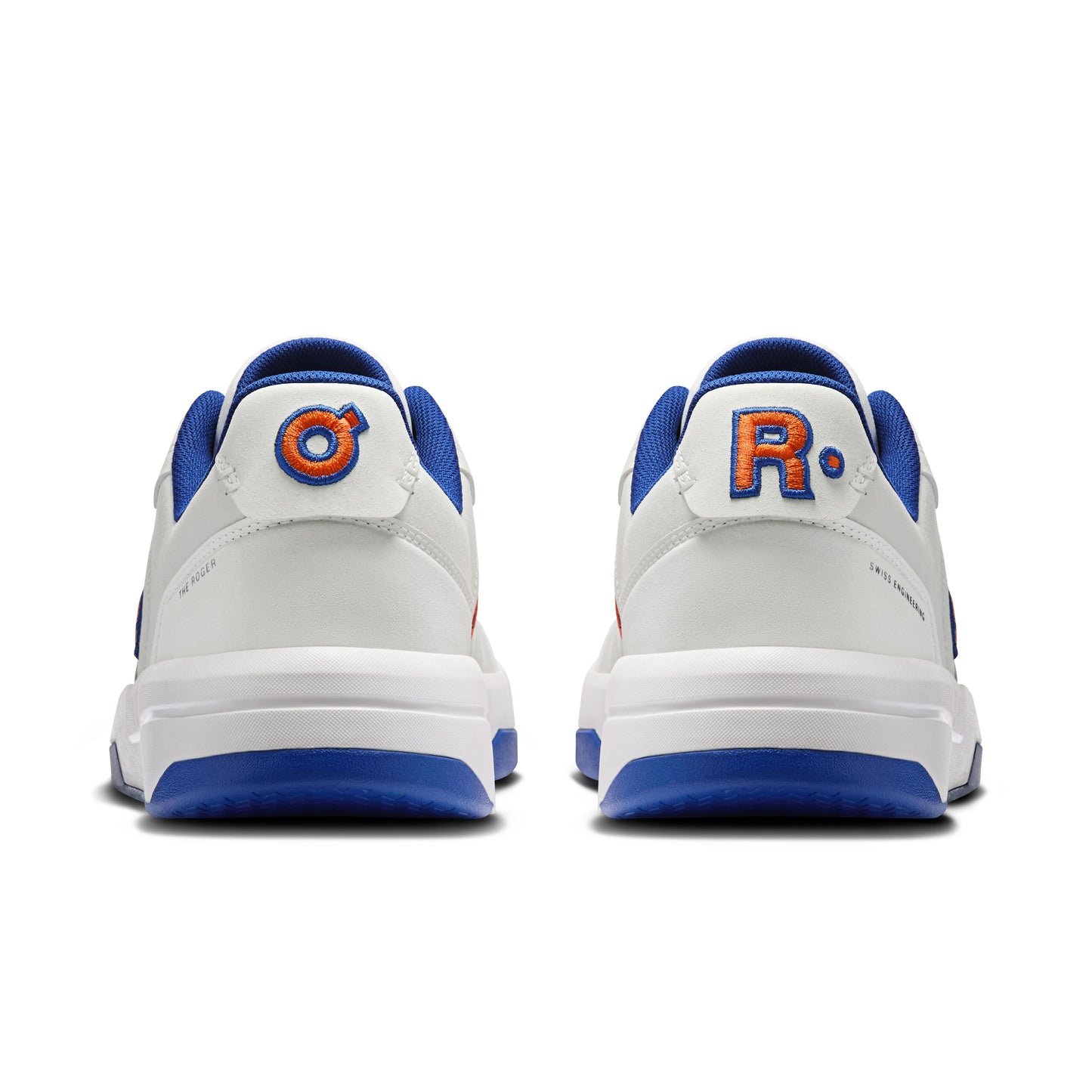 On "The Roger Clubhouse Varsity" Mens - White / Indigo