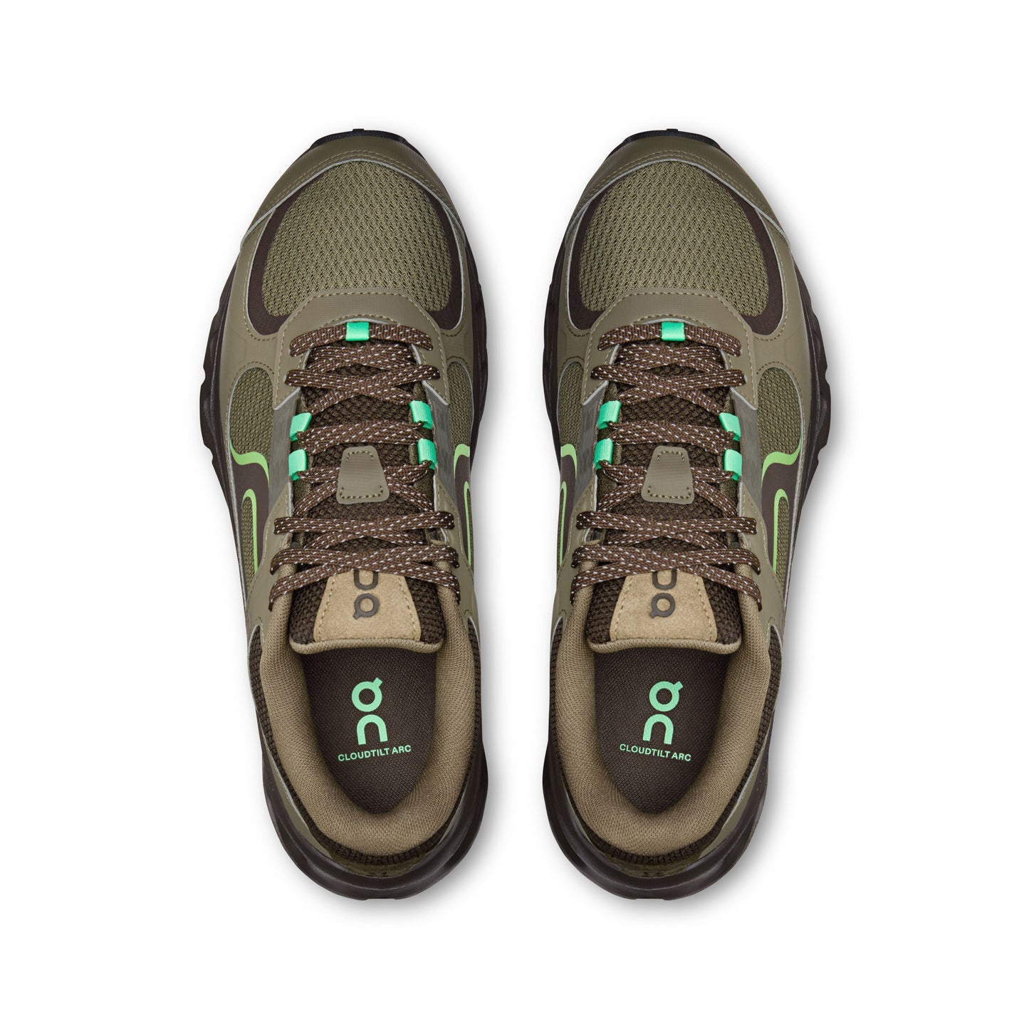 On "Cloudtilt Arc" Mens - Bark / Sable
