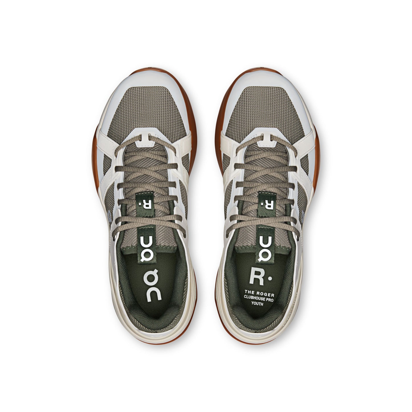 On "The Roger CH Pro" Grade School - Ivory / Olive