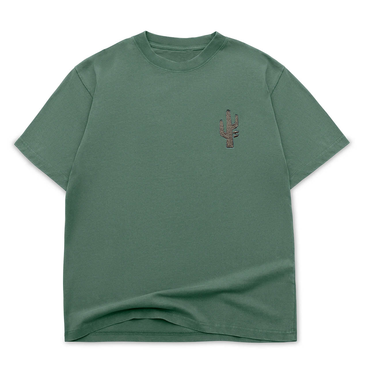 Manor "Classic Embroidered T-Shirt" Mens - Vintage Green / Fairway